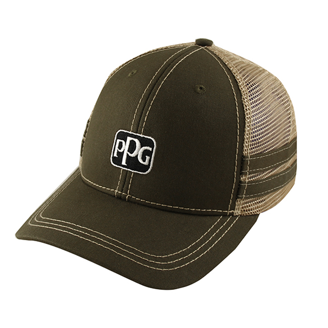 PPG Olive Mesh Back Cap