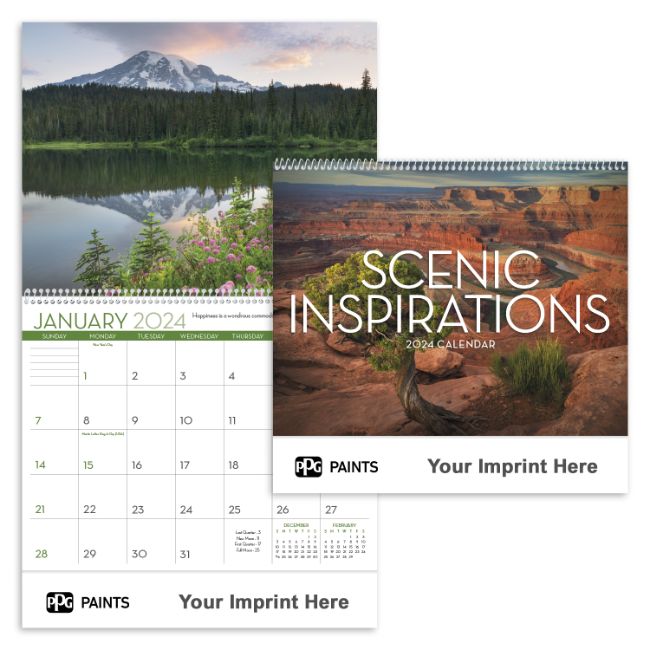 Scenic Inspirations Calendar-PPG Paints