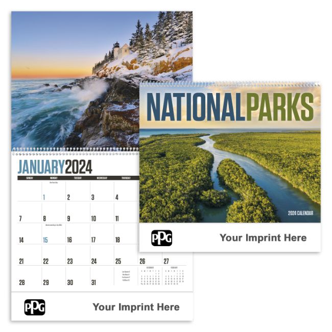 National Parks Calendar-PPG