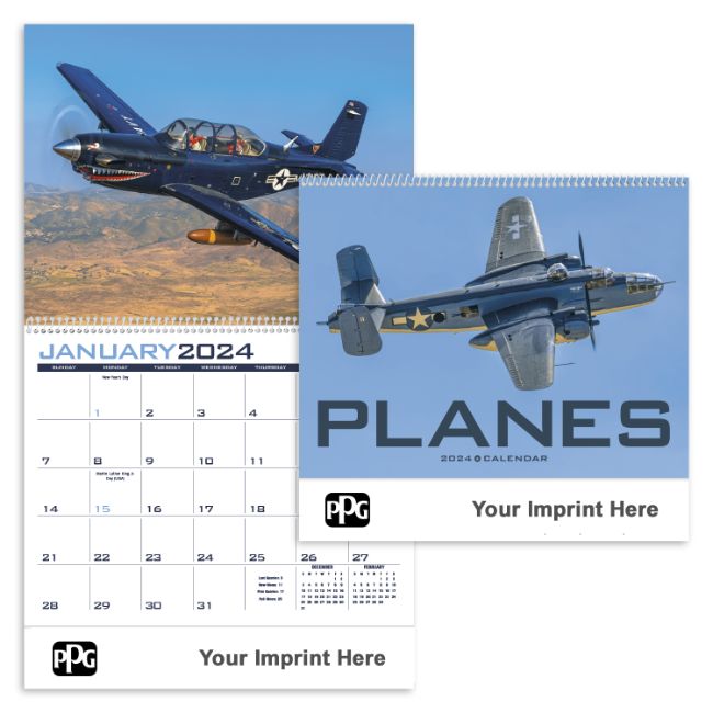 Planes Calendar-PPG