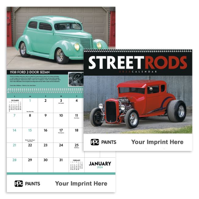 Street Rods Calendar- PPG Paints