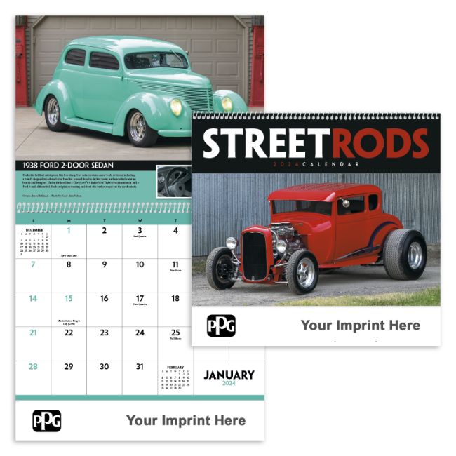 Street Rods Calendar-PPG