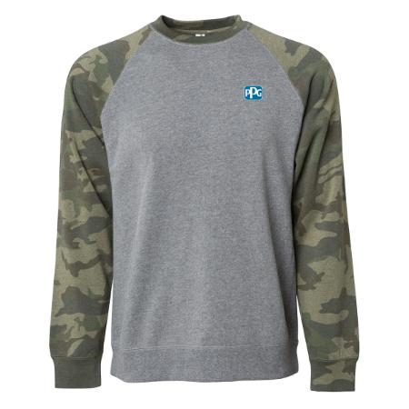 Camo Raglan Crewneck product image