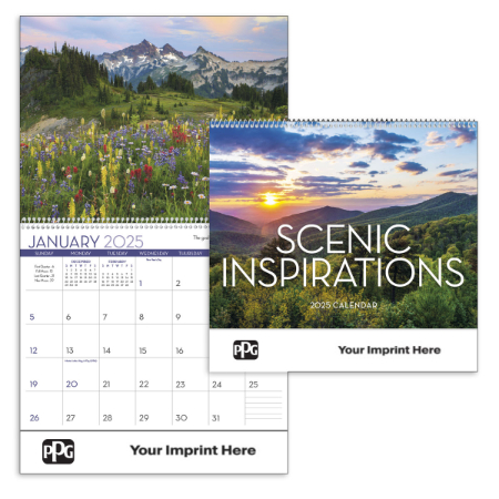 Scenic Inspirations Calendar-PPG product image